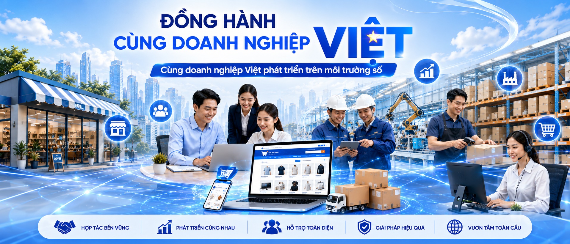 Đồng hành cùng doanh nghiệp Việt